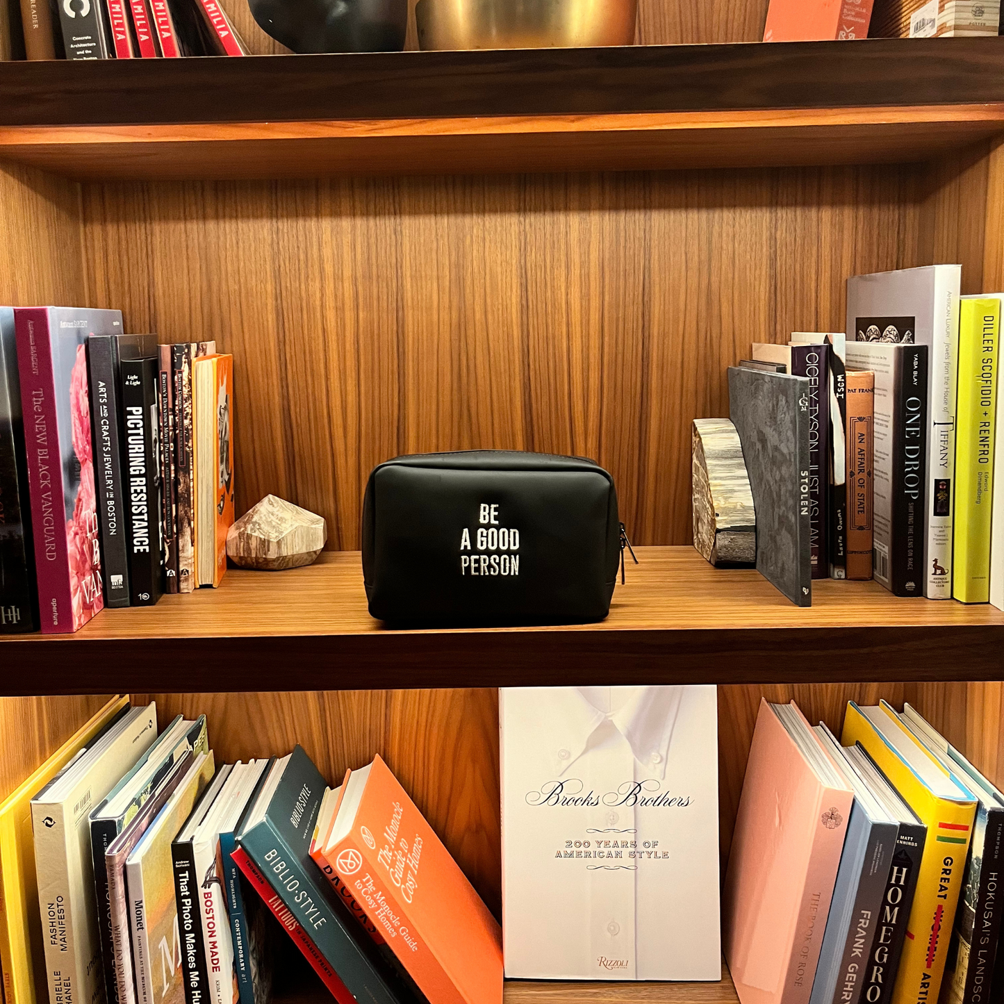 Limited Edition BE A GOOD PERSON x FTL Dopp Kit & Tech Organizer